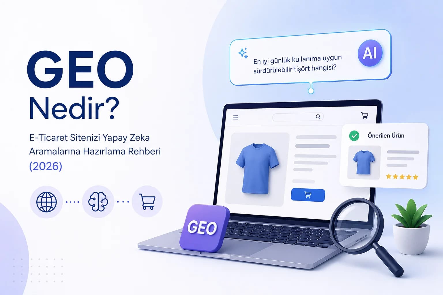 GEO Nedir? E-Ticaret Sitenizi Yapay Zeka Aramalarına Hazırlama Rehberi (2026)