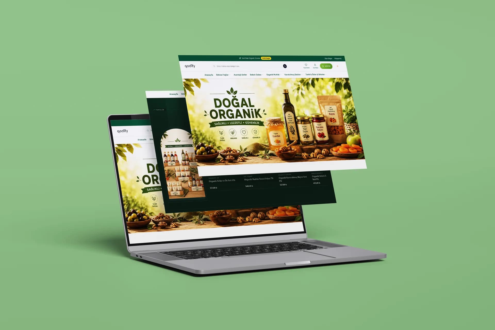 Q-Organik E-Ticaret Teması